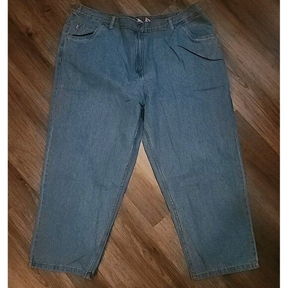 NWOT Woman Within Plus Size Jeans  26W Petite  Classic Fit Elastic Waist - Picture 1 of 7